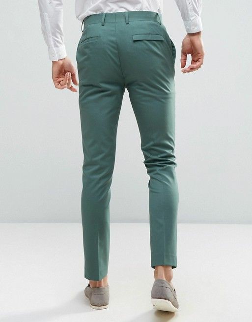 Buy Men Grey Super Slim Fit Check Flat Front Casual Trousers Online -  666629 | Louis Philippe