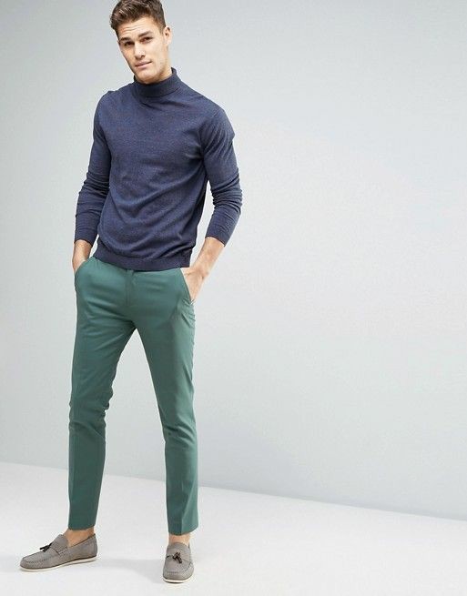 Green Skinny Trousers – Karigari Shop